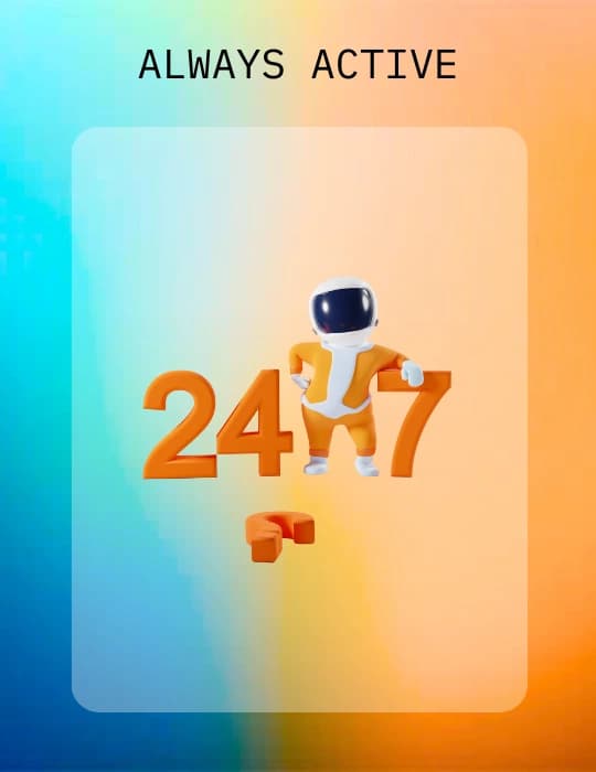 দিন-রাত ২৪ ঘণ্টা সাপোর্ট